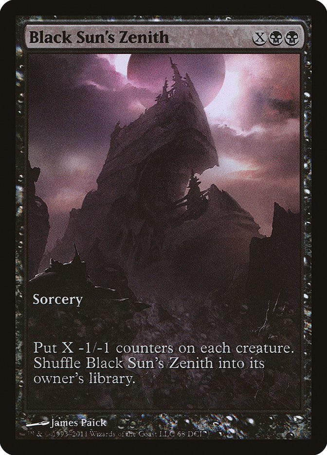 Black Sun's Zenith (Extended Art) [Mirrodin Besieged Promos] 