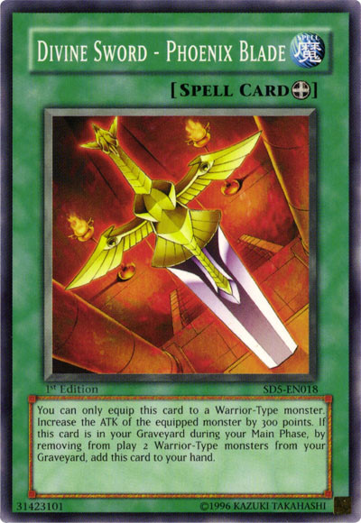 Divine Sword - Phoenix Blade [SD5-EN018] Common 