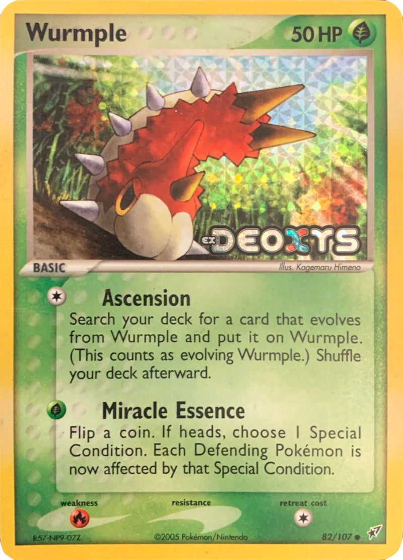 Wurmple (82/107) (Stamped) [EX: Deoxys] 