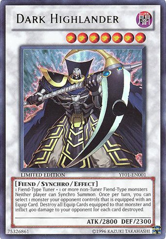 Dark Highlander [YF01-EN001] Ultra Rare 