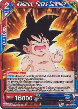 Kakarot, Fate's Dawning (DB3-127) [Giant Force] 