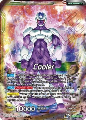Cooler // Cooler, Galactic Dynasty (BT17-059) [Ultimate Squad] 