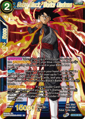Goku Black, Works Undone (EX19-08) [Special Anniversary Set 2021] 