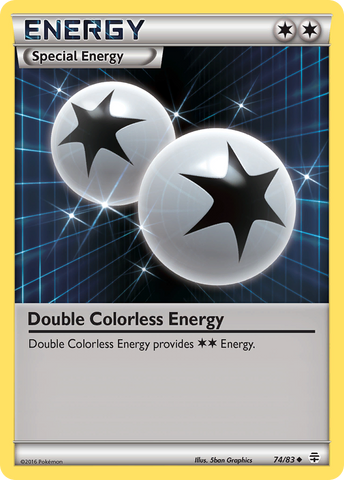Double Colorless Energy (74/83) [XY: Generations] 