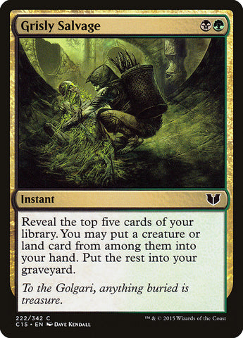 Grisly Salvage [Order 2015] 