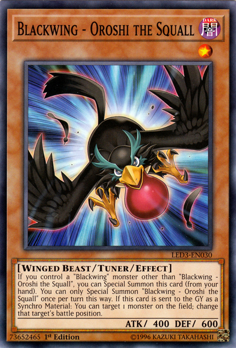 Blackwing - Oroshi the Squall [LED3-EN030] Common 