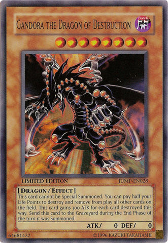 Gandora the Dragon of Destruction [JUMP-EN028] Ultra Rare 