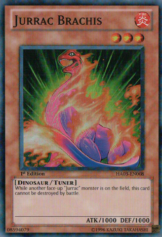 Jurrac Brachis [HA03-EN008] Super Rare 