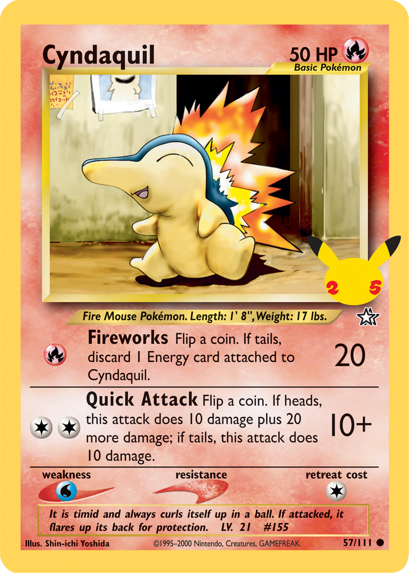 Cyndaquil (57/111) [First Partner Pack] 