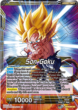 Son Goku // SS4 Son Goku, Returned from Hell (BT14-091) [Cross Spirits] 