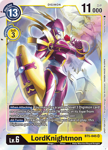 LordKnightmon [BT5-045] (Event Pack) [Battle of Omni Promos] 