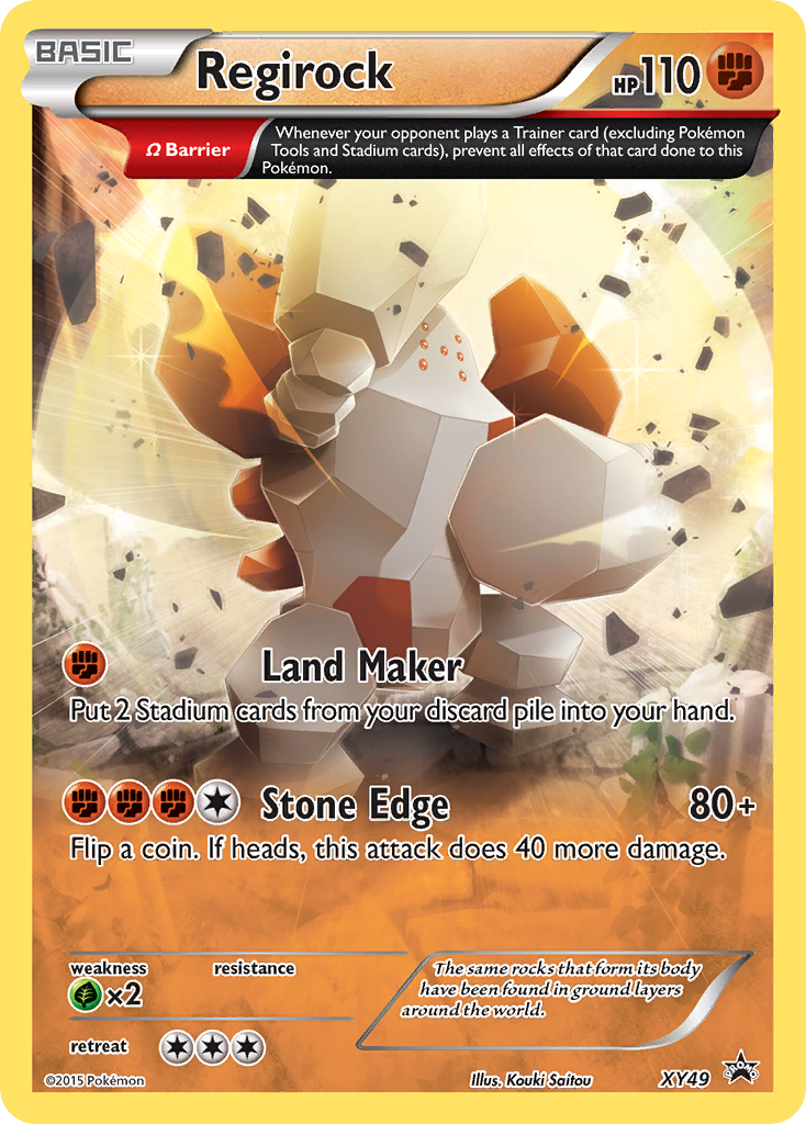 Regirock (XY49) [XY: Black Star Promos] 