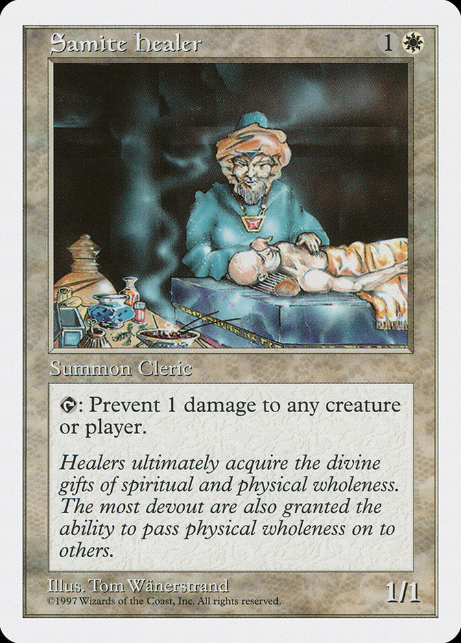 Samite Healer [Fifth Edition] 