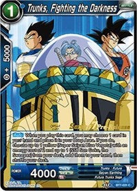 Trunks, Fighting the Darkness (BT7-031_PR) [Assault of the Saiyans Prerelease Promos]