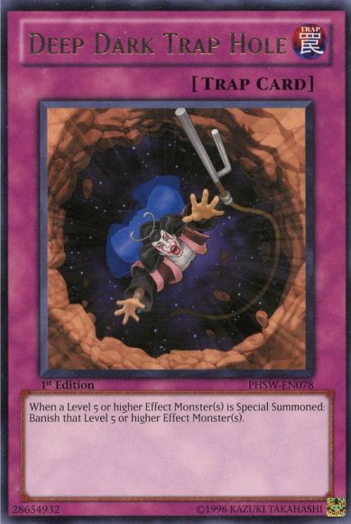 Deep Dark Trap Hole [PHSW-EN078] Rare 