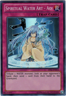 Spiritual Water Art - Aoi [AP02-EN012] Super Rare 
