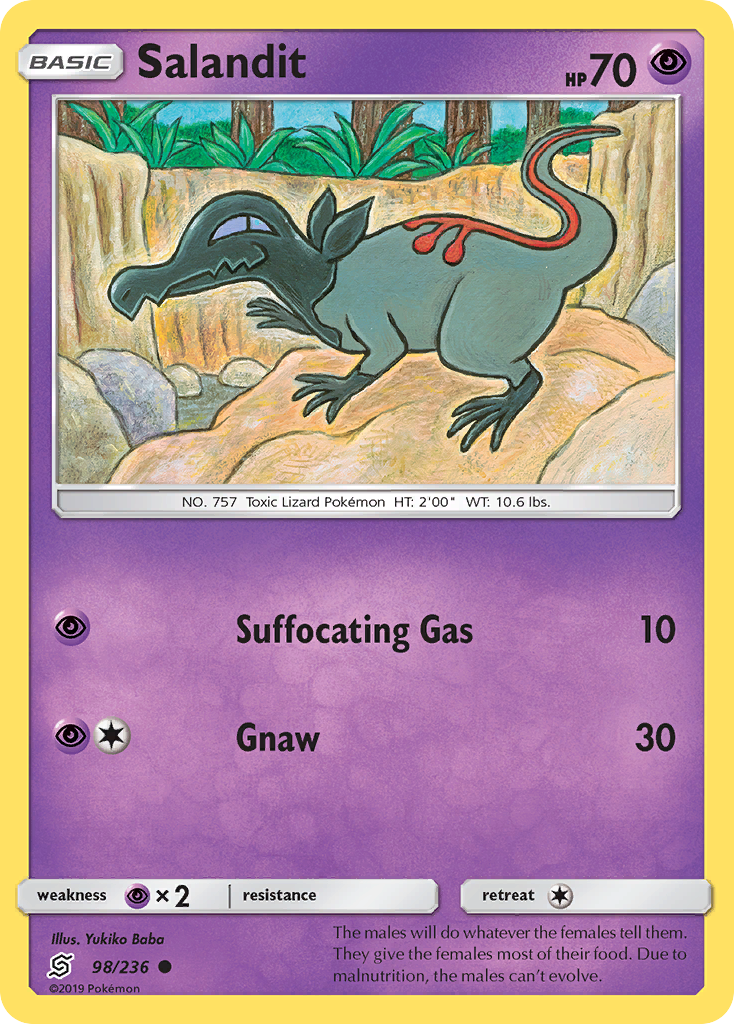 Salandit (98/236) [Sun &amp; Moon: Unified Minds] 
