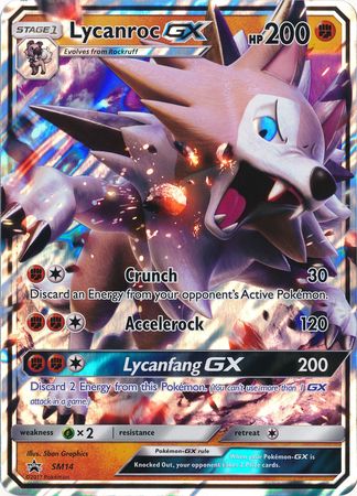 Lycanroc GX (SM14) (Jumbo Card) [Sun &amp; Moon: Black Star Promos] 