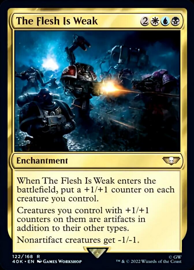 The Flesh Is Weak [Warhammer 40,000] 