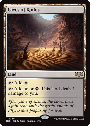 Caves of Koilos [Tarkir: Dragonstorm Commander] 