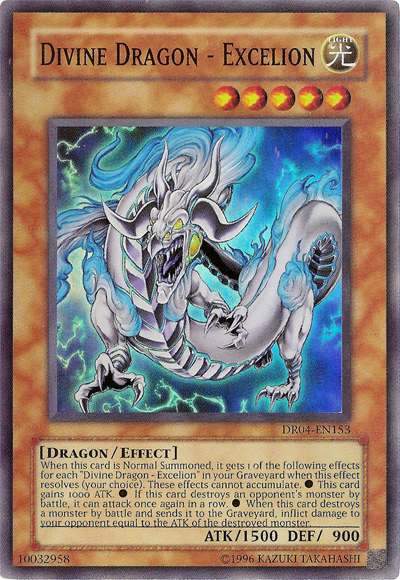 Divine Dragon - Excelion [DR04-EN153] Super Rare 