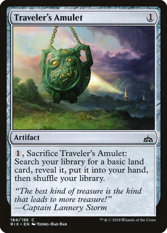 Traveler's Amulet [Rivals of Ixalan] 