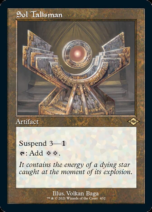 Sol Talisman (Retro Foil Etched) [Modern Horizons 2]