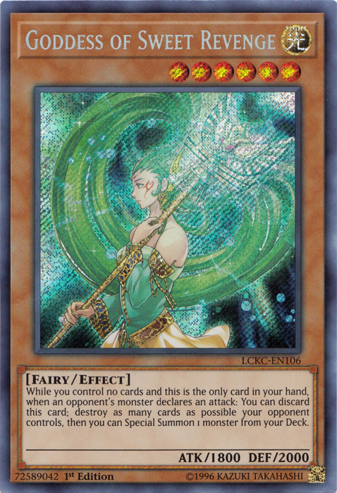 Goddess of Sweet Revenge [LCKC-EN106] Secret Rare 