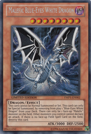 Malefic Blue-Eyes White Dragon [YMP1-EN002] Secret Rare 