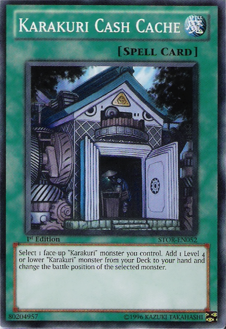 Karakuri Cash Cache [STOR-EN052] Common 