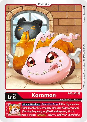 Koromon [BT5-001] [Battle of Omni] 