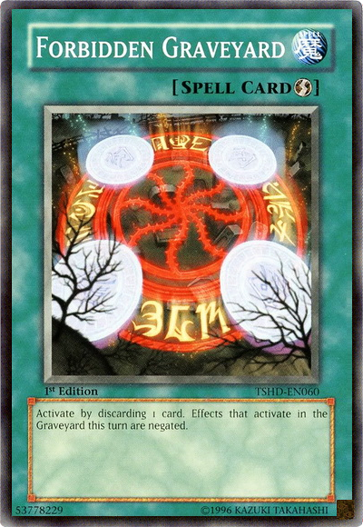 Forbidden Graveyard [TSHD-EN060] Common 