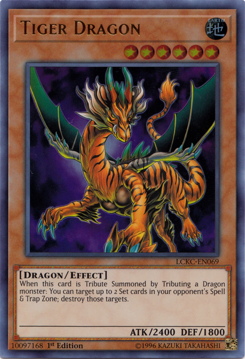Tiger Dragon [LCKC-EN069] Ultra Rare 