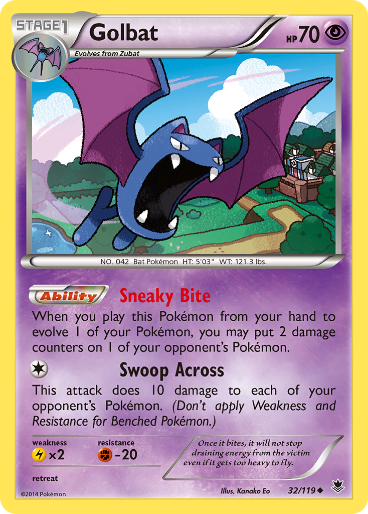 Golbat (32/119) [XY: Phantom Forces] 
