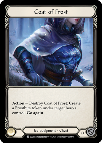 Coat of Frost [ELE145] (Tales of Aria) 1st Edition Cold Foil 