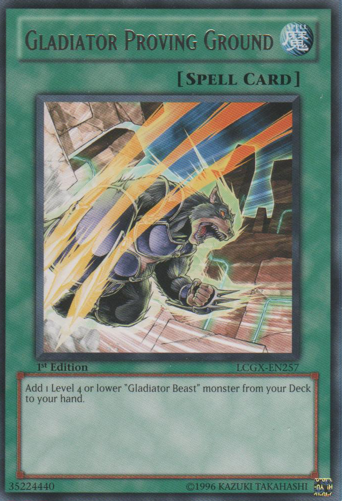 Gladiator Proving Ground [LCGX-EN257] Rare 