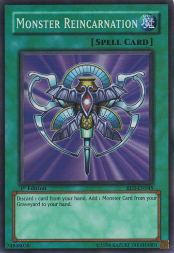 Monster Reincarnation [RDS-EN045] Super Rare 