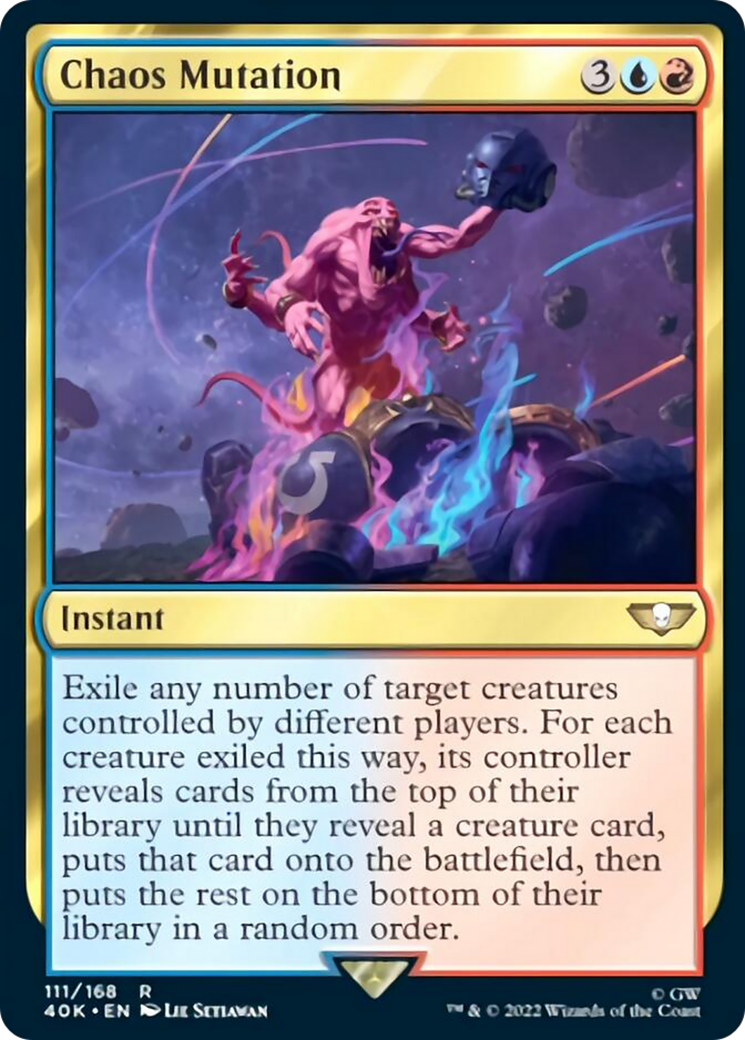 Chaos Mutation (Surge Foil) [Warhammer 40,000] 