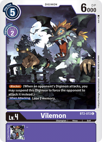 Vilemon [BT2-072] [Release Special Booster Ver.1.0] 