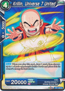 Krillin, Universe 7 United (DB1-025) [Dragon Brawl] 