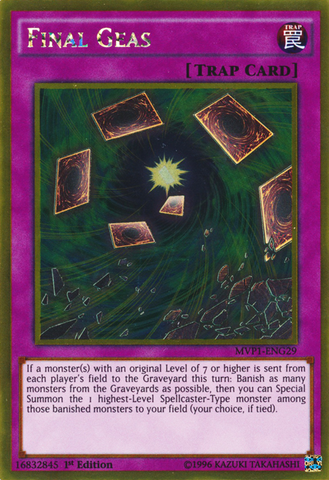 Final Geas [MVP1-ENG29] Gold Rare 