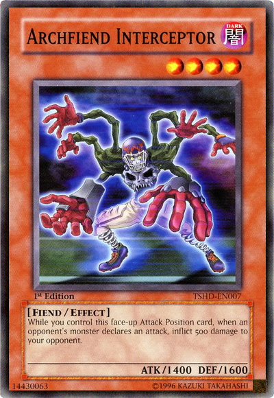 Archfiend Interceptor [TSHD-EN007] Common 