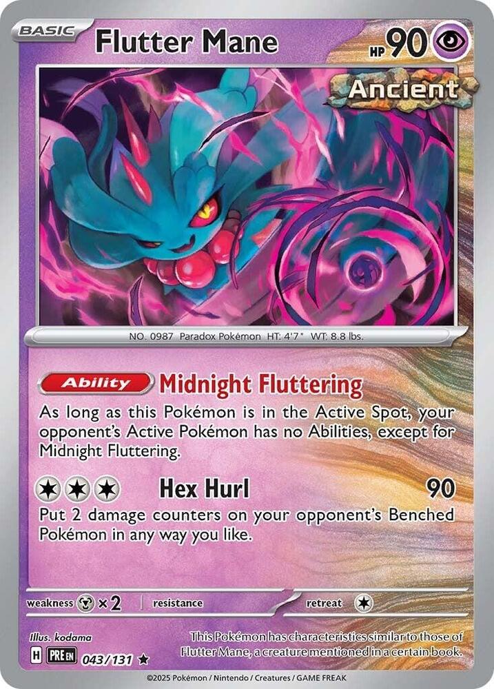 Flutter Mane (043/131) [Scarlet &amp; Violet: Prismatic Evolutions] 
