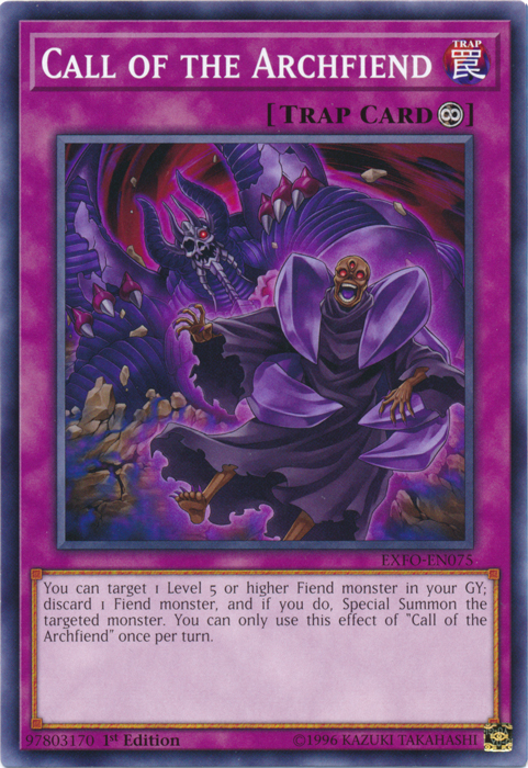 Call of the Archfiend [EXFO-EN075] Common 
