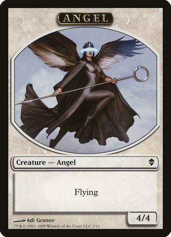 Angel Token [Zendikar Tokens] 