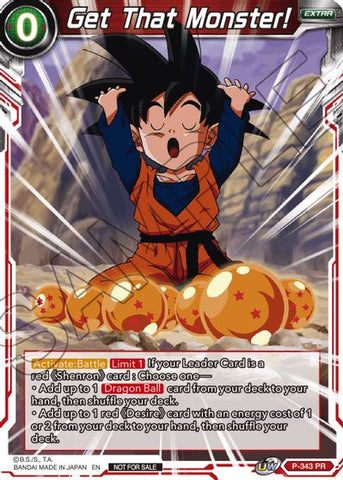 Get That Monster! (P-343) [Tournament Promotion Cards] 