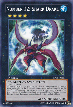Number 32: Shark Drake [SP14-EN023] Common 