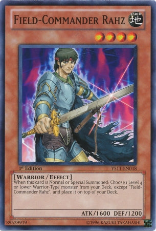 Field-Commander Rahz [YS11-EN018] Common 