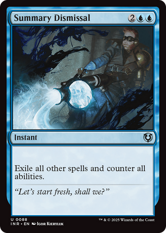 Summary Dismissal [Innistrad Remastered] 
