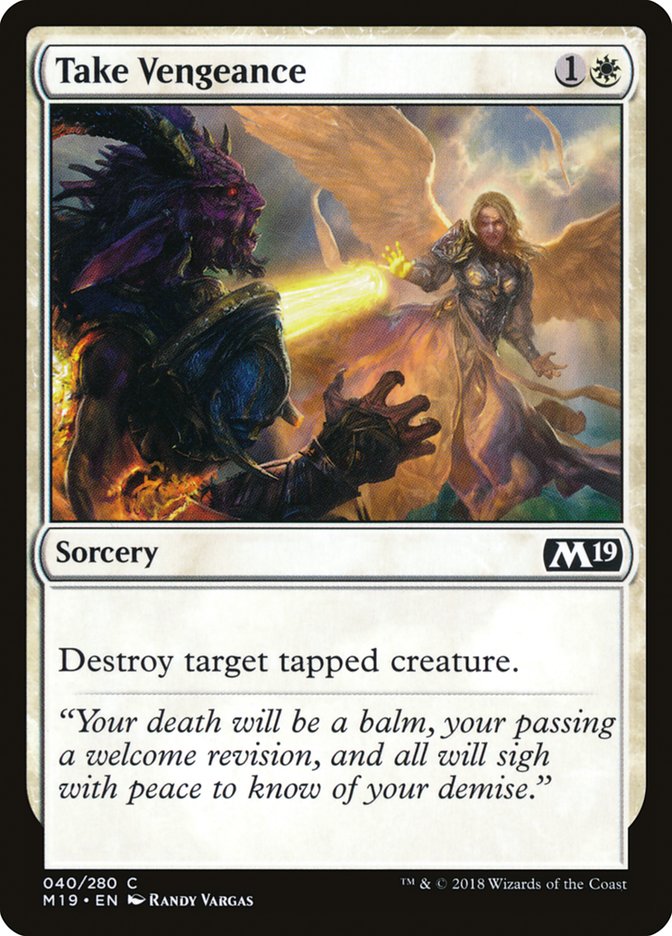 Take Vengeance [Core Set 2019] 